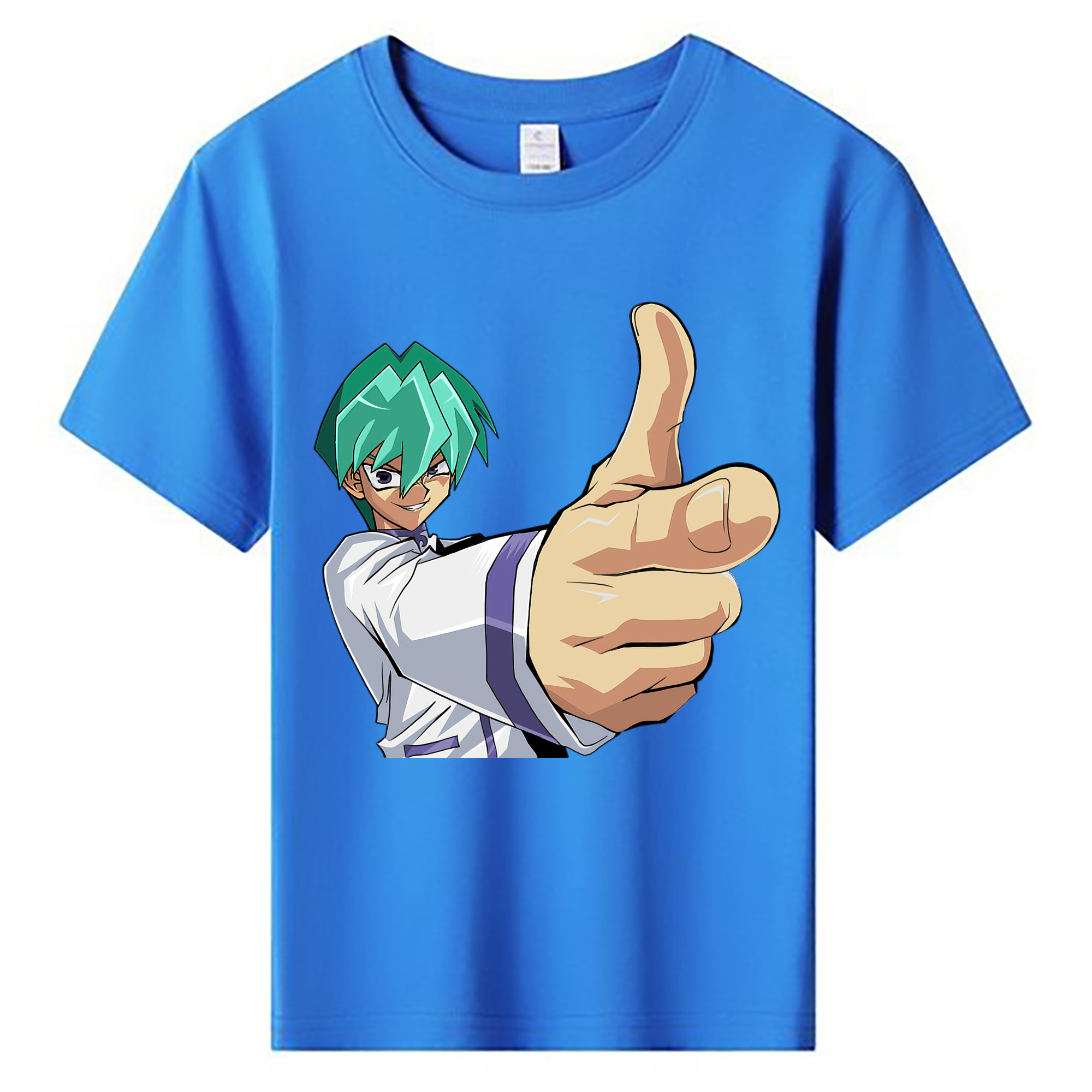 （画像用） 遊☆戯☆王 Yu-Gi-Oh! 綿100％キッズTシャツ（フロントプリント）
